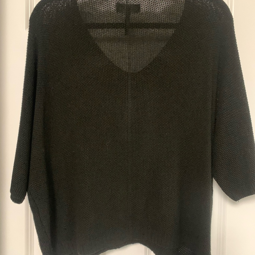 Karim Rashid Charcoal V-Neck Sweater